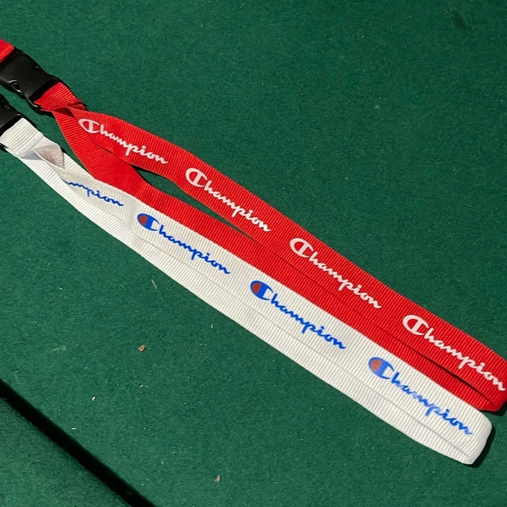 New set/2 Champion lanyards